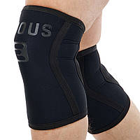 Наколенники для приседаний со штангой KNEE SLEEVE EZOUS A-06 2шт S-XL черный M