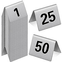 Таблички для гостей на стол - нумерация столов
