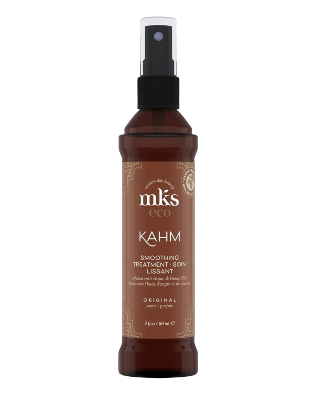 Незмивний розгладжуючий засіб для волосся MKS-ECO Kahm Smoothing Treatment Original 60 ml, фото 1