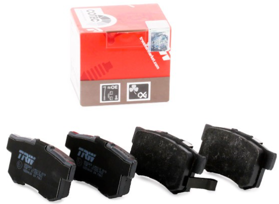 Задні колодки Хонда CR-V, Акорд 8, Акорд 9, FR-V, Кростур, RDX (06430S9A000) TRW GDB3438, фото 1