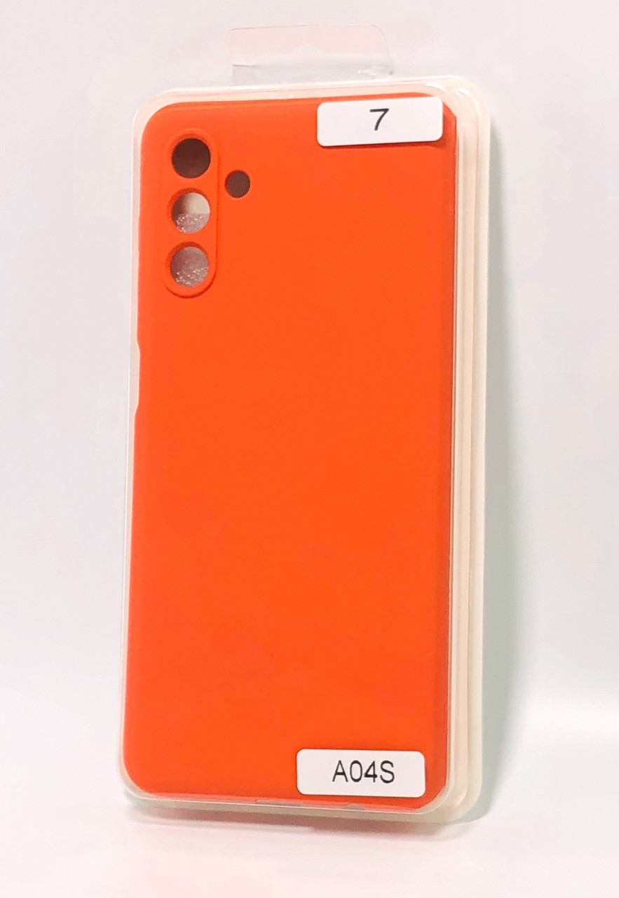 Чохол для телефону Samsung A04s/A047 Silicone Original FULL №7 New apricot (4you)