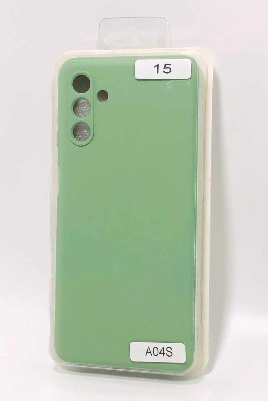 Чохол для телефону Samsung A04s/A047 Silicone Original FULL №15 Green (4you)