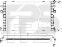 Радиатор охлаждения двигателя Skoda Octavia III / VW Golf VII (Nissens) FP 62 A826-NS