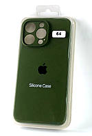 Чехол для телефона iPhone 14ProMax Silicon Case original FULL Camera №64 olive green (4you)