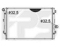 Радиатор охлаждения двигателя Skoda Octavia A5, Yeti, VW Caddy 11-, Golf VI, Passat B6 - 2.0 TDI (AVA)