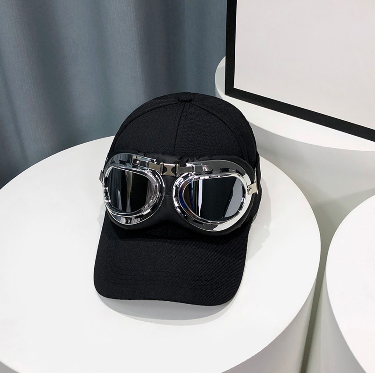 Кепка з окулярами пілота, фото 1