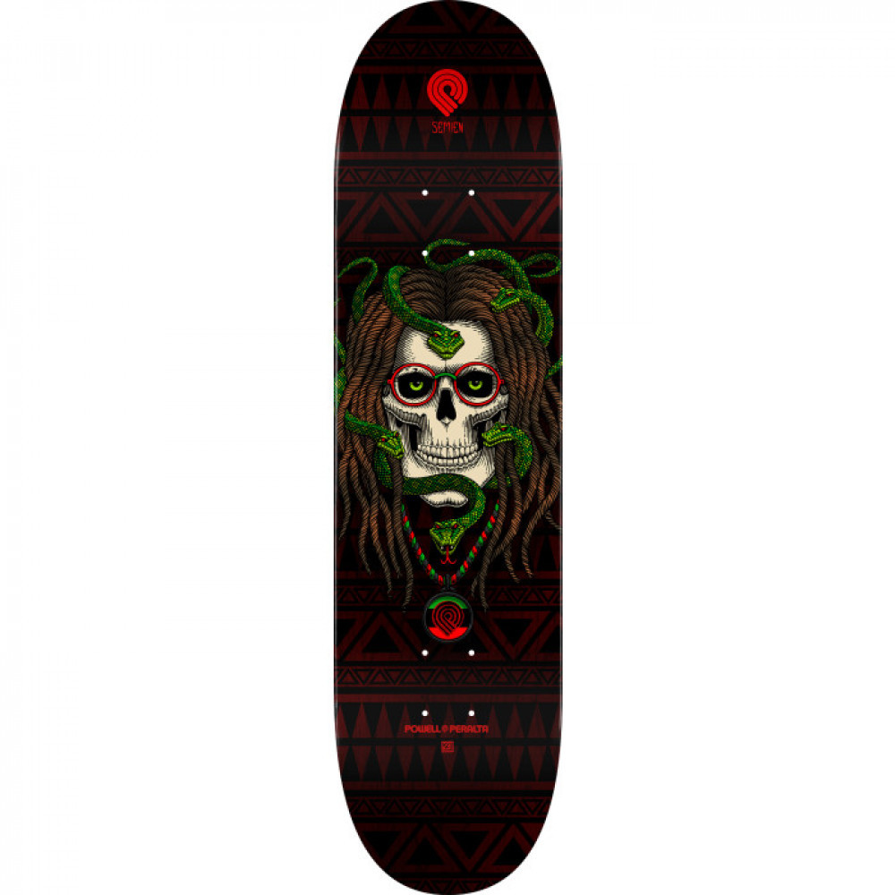 Дека для скейтборда Powell Peralta Pro Spencer Semien Skull 8.0 ", фото 1