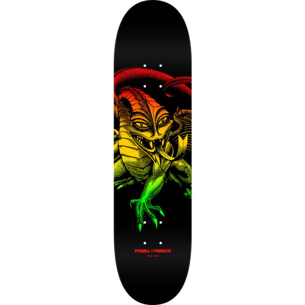Дека для скейтборда Powell Peralta Steve Caballero Rasta Fade 8.25", фото 1
