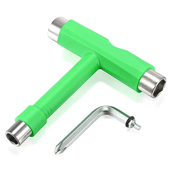 Універсальний ключ для скейта 5-в-1 Lime