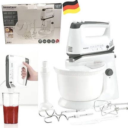 Стаціонарний міксер з чашею SilverCrest SHMS 300 C2, фото 1