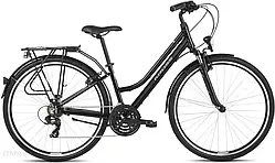 Велосипед Kross Trans 1.0 Czarny Szary Połysk 28 2022