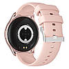 Смарт-годинник Lige ZW60 Pink з тонометром, пульсоксиметром, температура тіла, дзвінки AMOLED екран, фото 4