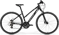 Велосипед Merida Crossway 15-D Trapeze Lady Glossy Black 28 2021