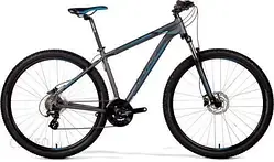 Велосипед Merida Big.Nine 15-D matt dark silver (blue black) 29" 2019
