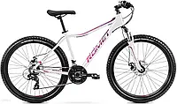 Велосипед Romet Jolene 6.2 Biało Różowy 26 2022