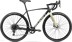 Велосипед Romet Boreas 2 Czarno Beżowy 28 2021