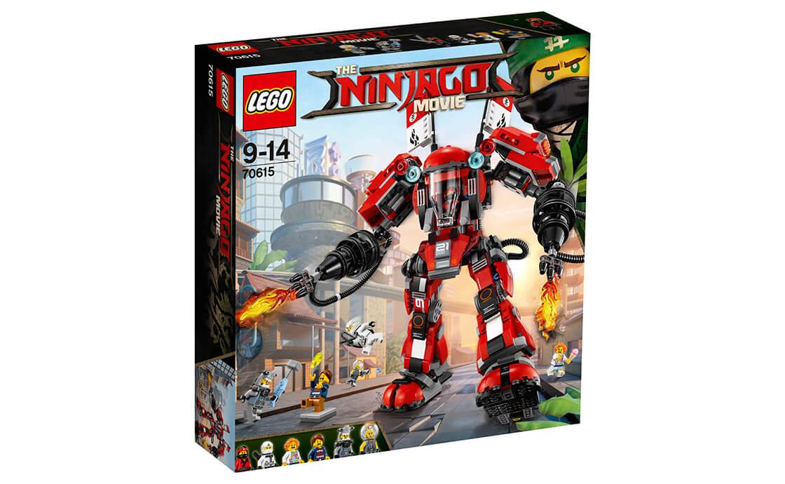 Конструктор LEGO NINJAGO Вогняний робот Кая (70615), фото 1