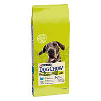Сухой корм DOG CHOW Large Breed Adult 2+ для взрослых собак больших пород с индейкой 14 кг