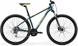 Велосипед Merida Big Nine 20 2X Zielony-Niebieski Limonkowy 29 2024