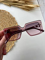 Очки солнцезащитные брэндовые женские Dior очки классические Dior очки для девушек Розовый
