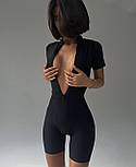 Жіночий обтягуючий комбінезон мікродайвінг, фото 4