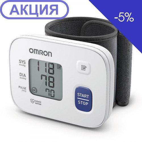 Автоматический тонометр на запястье Omron RS1(HEM-6160-E) (Япония) - фото 1 - id-p505147011