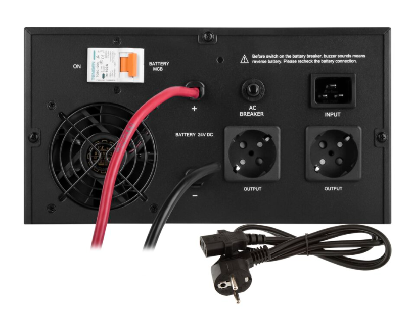 ИБП LogicPower 24V LPE-B-PSW-2300VA (1600Вт) 1-40A ИБП с правильной ...