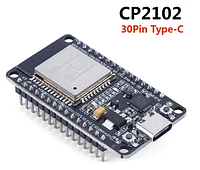 Плата разработчика ESP32 WROOM Bluetooth CP2102 Type-C 30pin