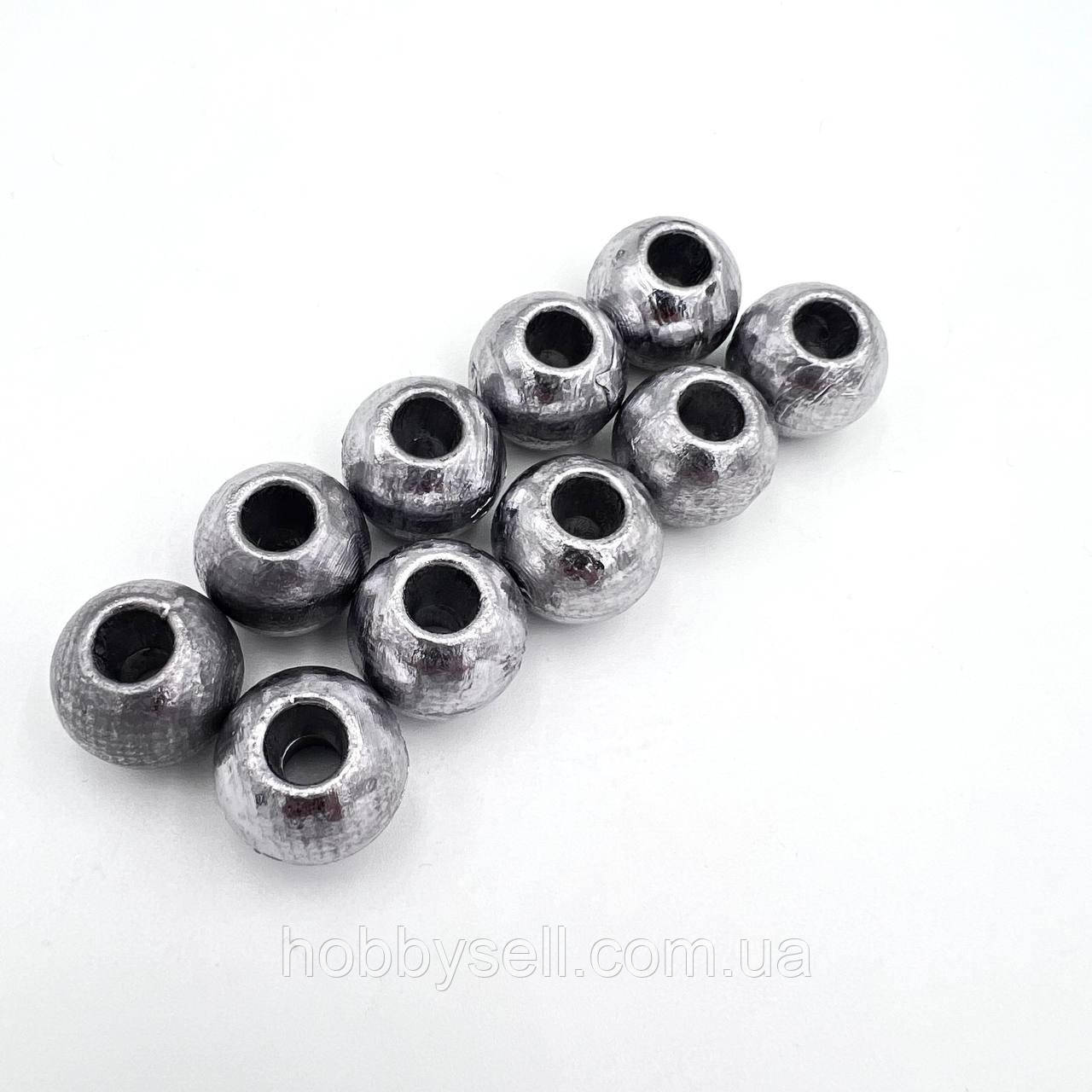 10 шт Грузила на Товстолоба 8мм отвір 40 грам вантаж для Вбивця товстолоба, фото 1