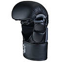 Рукавиці для ММА Phantom RIOT Black L/XL (капа в подарунок), фото 3