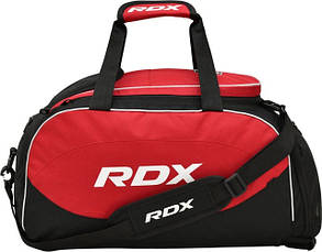 Спортивна сумка RDX R1 Duffel Bag with Backpack Straps Black/Red