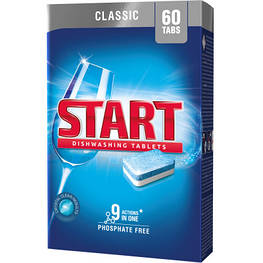 Таблетки для посудомоечных машин Start Classic 60 шт. (4820207100046)