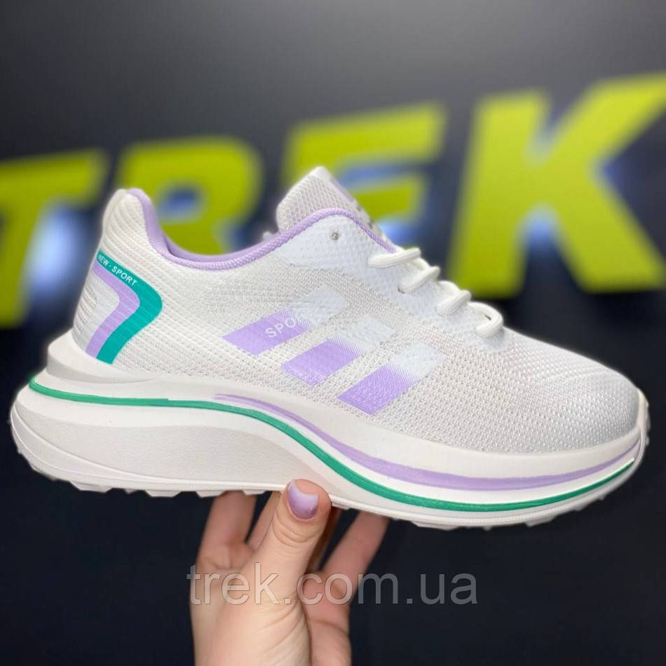 Кросівки текстильні білі /23575/ 40р, фото 1