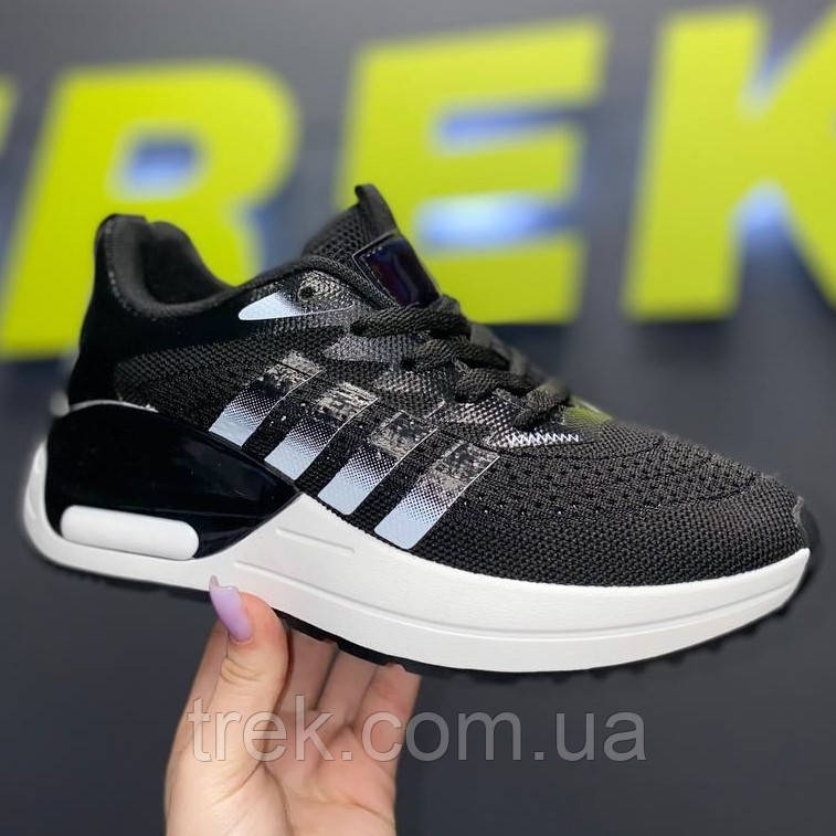 Кросівки текстильні чорні /23596/ 38р, фото 1