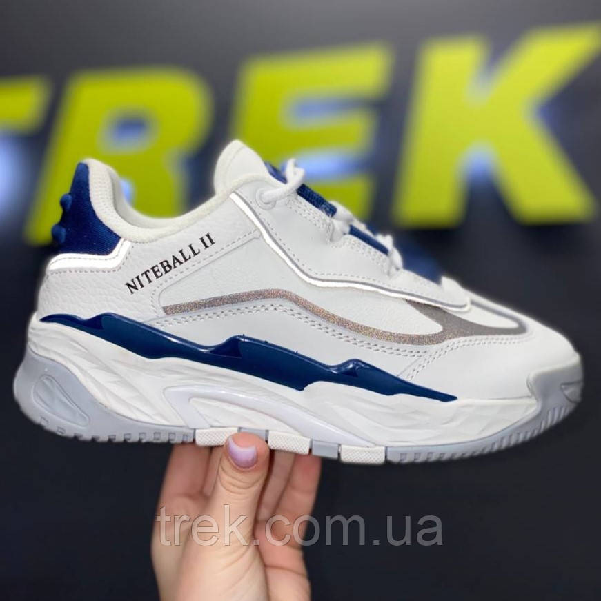 Кросівки шкіряні білі /23586/ 38р, фото 1