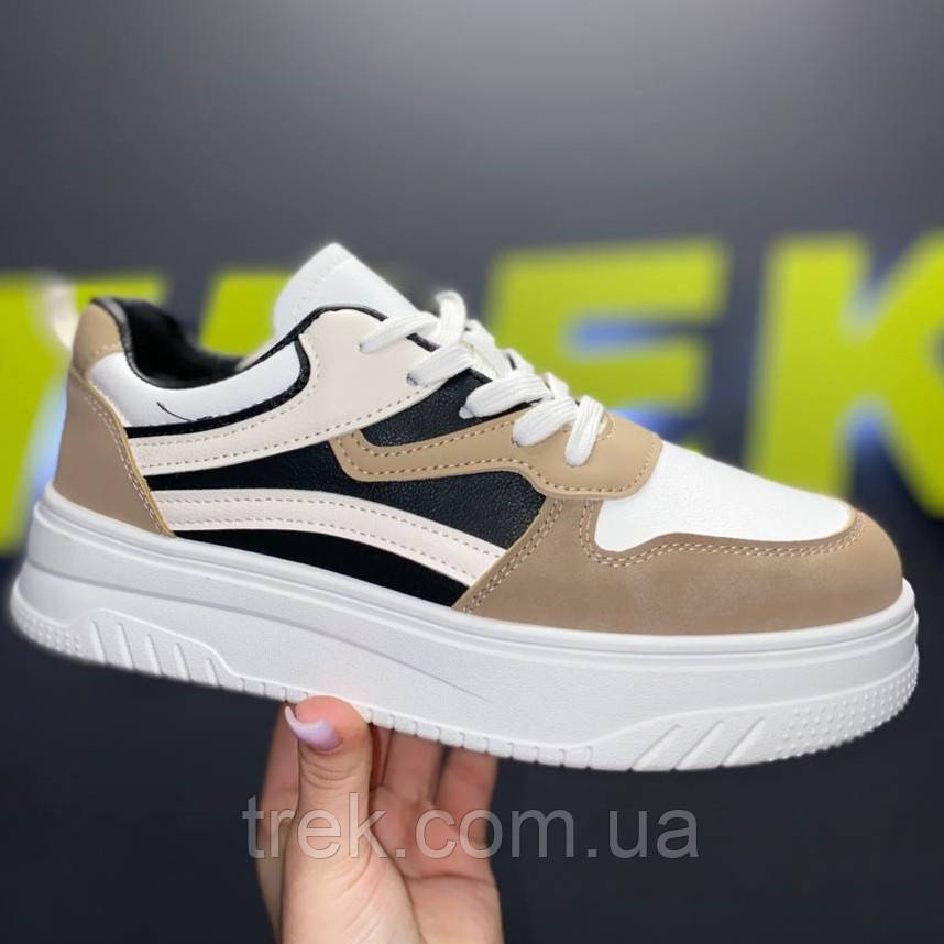 Кросівки бежеві /23582/ 41р, фото 1