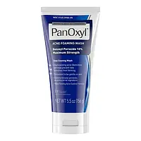 Гель для вмивання для лікування акне panoxyl acne foaming wash benzoyl peroxide 10%, 156 g