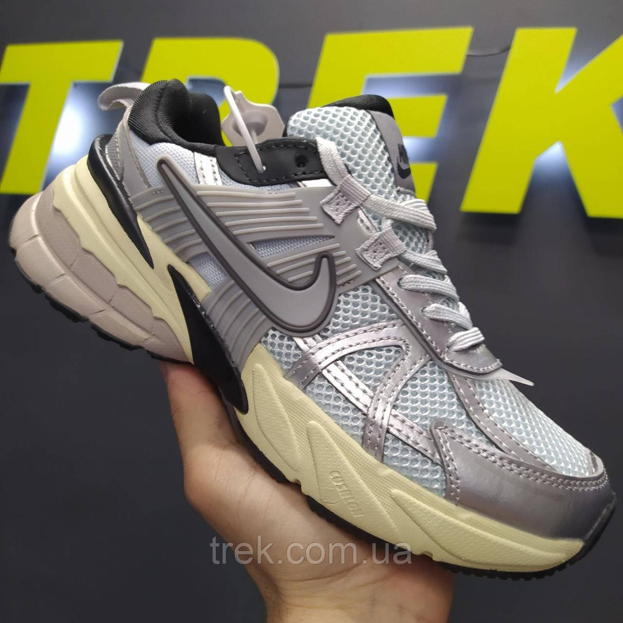 Кросівки текстильні сірі /23657/ 38р, фото 1