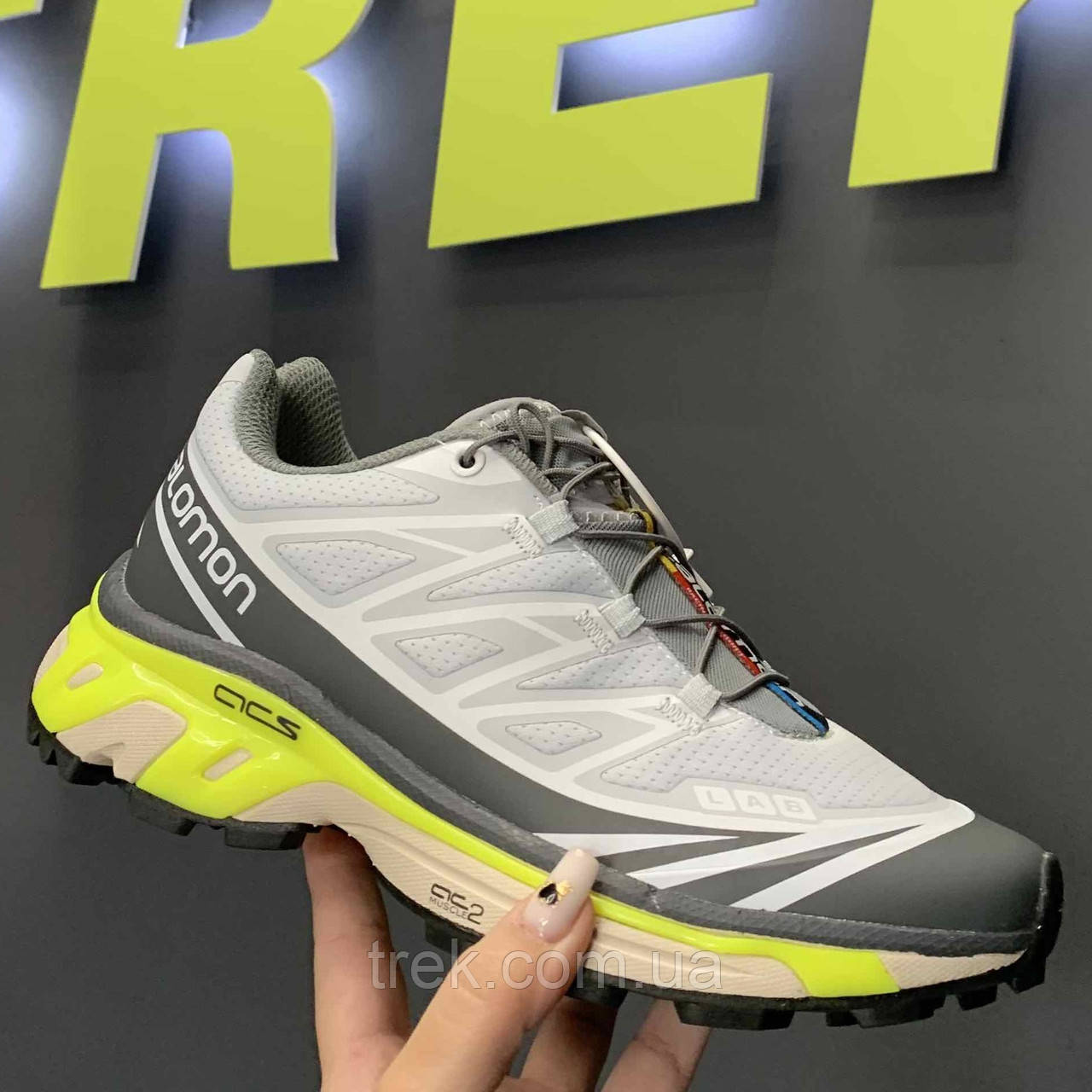 Кросівки текстильні сірі/23668/ 39р, фото 1