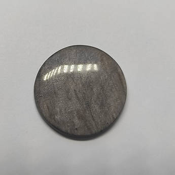 Сріблястий камінь обсидіан кабошон для створення прикрас натуральний 37 ct
