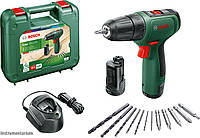 Аккумуляторная дрель-шуруповерт Bosch EasyDrill 1200 в чемодане с 2 акб PBA 12V 1.5 Ahи з/у GAL 1210 CV