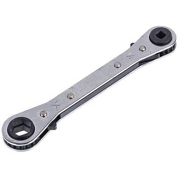 Ключ холодильний храповий CT-123-L (1/4” 3/16” 9/16” 1/2”)