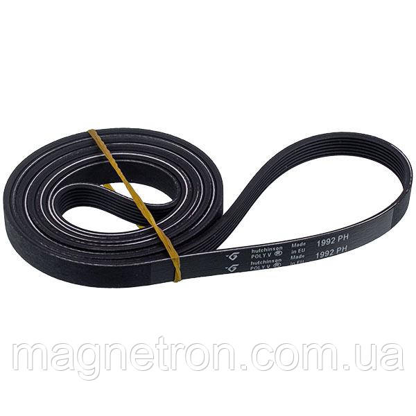 Ремінь 1992H7 PH Hutchinson для пральної машини 481935828002 чорний, фото 1