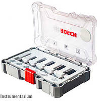 Набор пазовых фрез Bosch 1/4", 6 шт