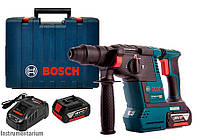Перфоратор акумуляторний Bosch Professional GBH 18V-26 в чемодані з 2 акб GBA 18 В 6 Ah та з/п GAL 1880 CV