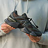 Чоловічі Кросівки New Balance 9060 Grey Brown / Нью Беланс 9060 Сірі з Коричневим, фото 8
