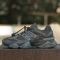 Чоловічі Кросівки New Balance 9060 Grey Brown / Нью Беланс 9060 Сірі з Коричневим, фото 5