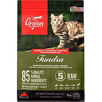 Сухой корм для кошек всех пород и возрастов Orijen Tundra Cat с мясом дичи, рыбы и птицы 1.8 кг