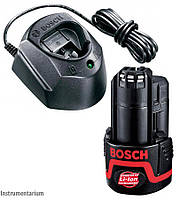 Комплект 1 аккумулятор Bosch GBA 12 V 2.0 Ah 0-B и з/у GAL 1210 CV