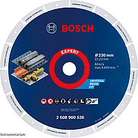 Алмазный диск по металлу Bosch Expert for Metal, 230x22,23 мм